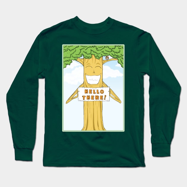 Hello there! Long Sleeve T-Shirt by kostjuk